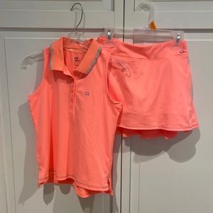 New Gap Fit girls medium (8-9) tennis outfit